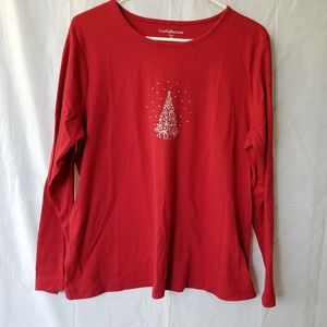 Christmas tee shirt 1X